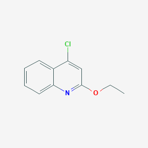 molecular formula C11H10ClNO B042990 4-Chloro-2-ethoxyquinoline CAS No. 91348-94-6