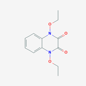 molecular formula C12H14N2O4 B430123 1,4-Diethoxyquinoxaline-2,3-dione CAS No. 5886-88-4