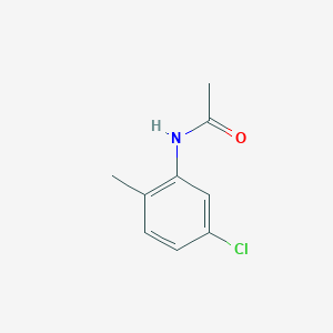 molecular formula C9H10ClNO B043021 N-(5-Chloro-2-methylphenyl)acetamide CAS No. 5900-55-0