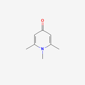 molecular formula C8H11NO B4302836 1,2,6-Trimethyl-4(1H)-pyridinone CAS No. 767-83-9