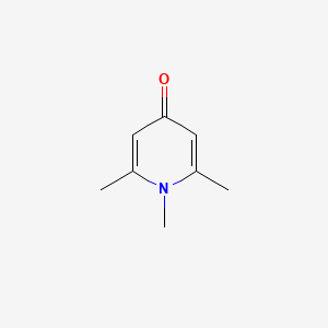 molecular formula C8H11NO B4302836 1,2,6-trimethylpyridin-4(1H)-one CAS No. 767-83-9
