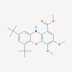 methyl 6,8-di-tert-butyl-3,4-dimethoxy-10H-phenoxazine-1-carboxylate