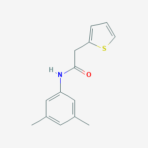 molecular formula C14H15NOS B430296 N-(3,5-dimethylphenyl)-2-thien-2-ylacetamide 