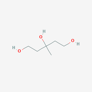 molecular formula C6H14O3 B043031 3-Methylpentane-1,3,5-triol CAS No. 7564-64-9