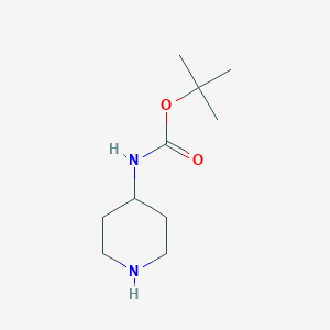 molecular formula C10H20N2O2 B043040 Tert-butyl piperidin-4-ylcarbamate CAS No. 73874-95-0