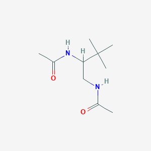 molecular formula C10H20N2O2 B4305933 N,N'-(3,3-DIMETHYL-1,2-BUTANEDIYL)DIACETAMIDE 