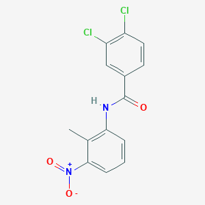3,4-dichloro-N-(2-methyl-3-nitrophenyl)benzamide