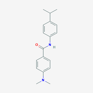 4-(dimethylamino)-N-[4-(propan-2-yl)phenyl]benzamide