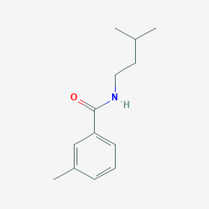 molecular formula C13H19NO B430621 N-isopentyl-3-methylbenzamide 