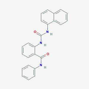 2-{[(1-naphthylamino)carbonyl]amino}-N-phenylbenzamide