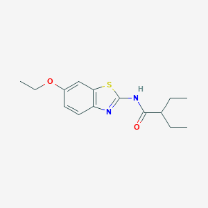 N-(6-ethoxy-1,3-benzothiazol-2-yl)-2-ethylbutanamide