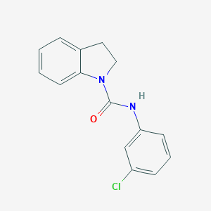 N-(3-chlorophenyl)indoline-1-carboxamide