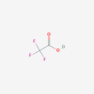 molecular formula C2HF3O2 B043077 Trifluoroacetic acid-d CAS No. 599-00-8