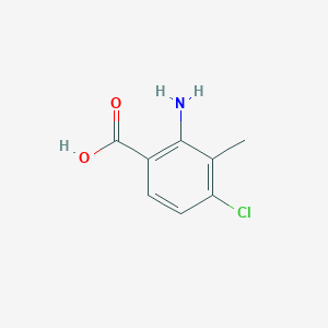 2-Amino-4-chloro-3-methylbenzoic acid