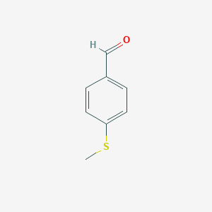 molecular formula C8H8OS B043086 4-(Methylthio)benzaldehyde CAS No. 3446-89-7