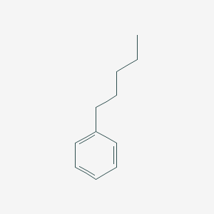 molecular formula C11H16 B043098 Pentylbenzene CAS No. 538-68-1