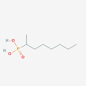 molecular formula C8H19O3P B043102 (1-甲基庚基)膦酸 CAS No. 4730-70-5