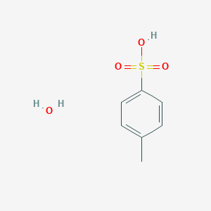 molecular formula C7H10O4S B043110 对甲苯磺酸单水合物 CAS No. 6192-52-5