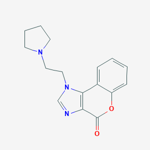 1-(2-Pyrrolidin-1-yl-ethyl)-1H-chromeno[3,4-d]imidazol-4-one