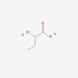 molecular formula C4H8O3 B043128 2-Hydroxybutyric acid CAS No. 600-15-7