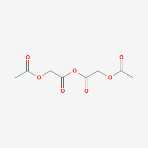 molecular formula C8H10O7 B043133 Acetoxyacetic anhydride CAS No. 25769-61-3