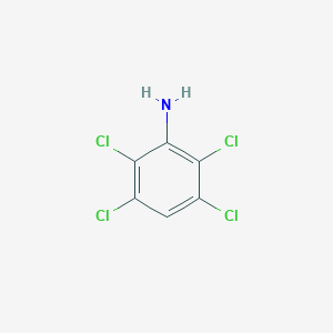 molecular formula C6H3Cl4N B043135 2,3,5,6-Tetrachloroaniline CAS No. 3481-20-7