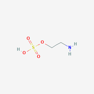 molecular formula C2H7NO4S B043139 2-Aminoethyl hydrogen sulfate CAS No. 926-39-6