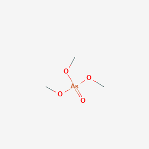 molecular formula C3H9AsO4 B043142 三甲基砷酸盐 CAS No. 13006-30-9