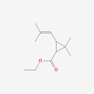 molecular formula C12H20O2 B043148 菊酯乙酯 CAS No. 97-41-6