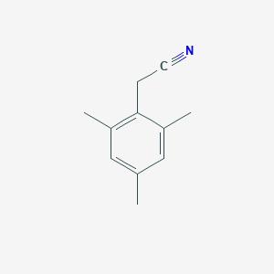 molecular formula C11H13N B043153 2,4,6-三甲基苯乙腈 CAS No. 34688-71-6