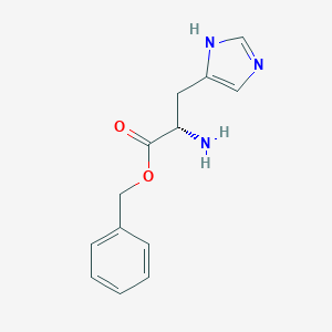 molecular formula C13H15N3O2 B043156 L-Histidine, phenylmethyl ester CAS No. 46921-20-4