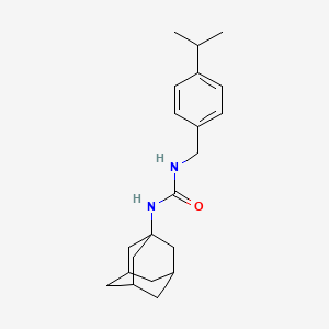 molecular formula C21H30N2O B4315601 N-(1-ADAMANTYL)-N'-(4-ISOPROPYLBENZYL)UREA 