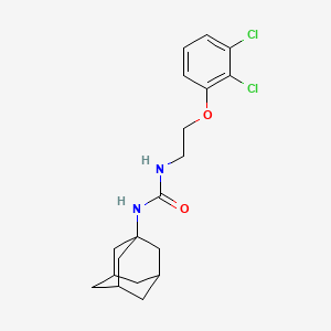 molecular formula C19H24Cl2N2O2 B4315603 N-(1-ADAMANTYL)-N'-[2-(2,3-DICHLOROPHENOXY)ETHYL]UREA 