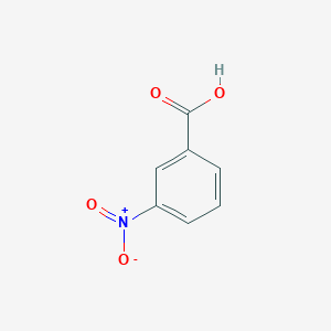 molecular formula C7H5NO4 B043170 3-Nitrobenzoic acid CAS No. 121-92-6