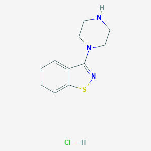 3-Piperazinobenzisothiazole hydrochloride