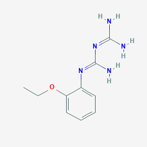 molecular formula C10H15N5O B431909 N-(2-ethoxyphenyl)imidodicarbonimidic diamide CAS No. 524055-68-3