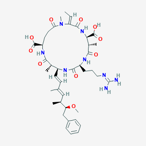 molecular formula C41H60N8O10 B043191 Nodularin CAS No. 118399-22-7