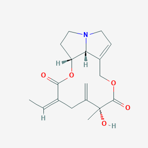 molecular formula C18H23NO5 B043193 Seneciphylline CAS No. 480-81-9