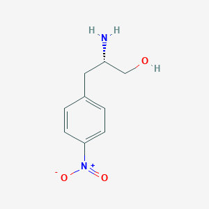 molecular formula C9H12N2O3 B043200 (S)-2-氨基-3-(4-硝基苯基)丙醇 CAS No. 89288-22-2