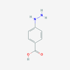 molecular formula C7H8N2O2 B043234 4-Hydrazinobenzoic acid CAS No. 619-67-0