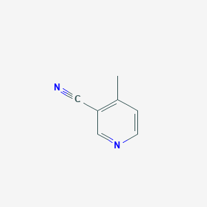 molecular formula C7H6N2 B043246 3-Cyano-4-methylpyridine CAS No. 5444-01-9