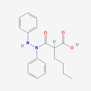 molecular formula C19H22N2O3 B043250 Bumadizone CAS No. 3583-64-0