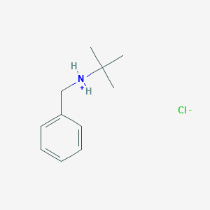 molecular formula C11H18ClN B043253 Benzyl(tert-butyl)azanium;chloride CAS No. 3378-81-2