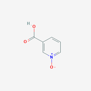 molecular formula C6H5NO3 B432563 Nicotinic acid N-oxide CAS No. 2398-81-4