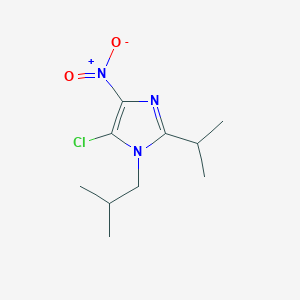 5-chloro-4-nitro-1-isobutyl-2-isopropyl-1H-imidazole