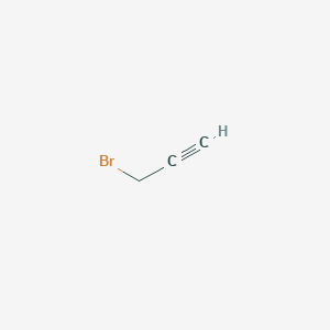 molecular formula C3H3Br B043270 溴丙炔 CAS No. 106-96-7