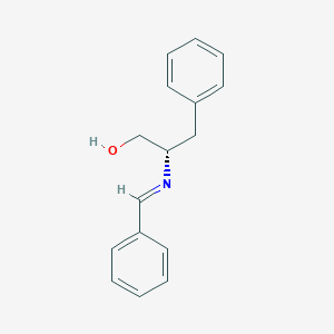(S)-2-(Benzylideneamino)-3-phenylpropan-1-ol