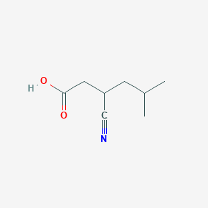 3-Cyano-5-methylhexanoic acid