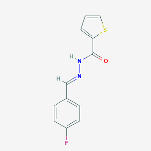 B432959 N'-(4-fluorobenzylidene)-2-thiophenecarbohydrazide CAS No. 1378532-24-1