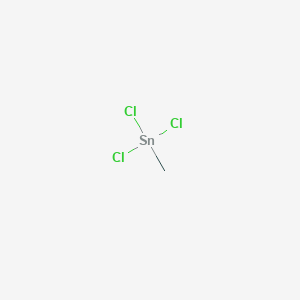 molecular formula CH3Cl3Sn B043309 Methyltin trichloride CAS No. 993-16-8